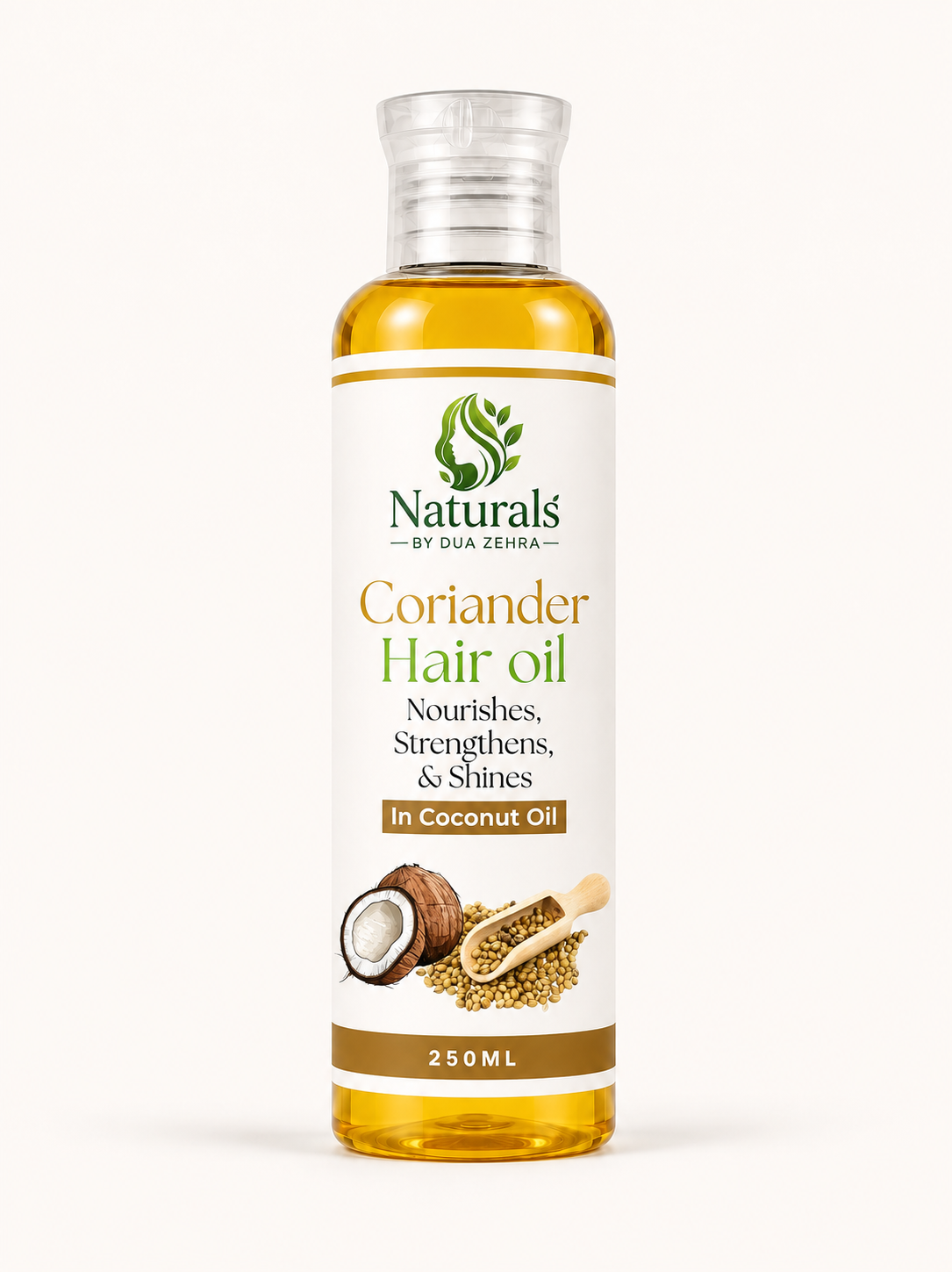 coriender oil coco nut